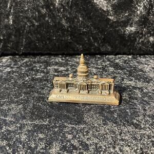 Vintage Copper Color Capitol Building Washington D. C. Souvenir Paper Weight